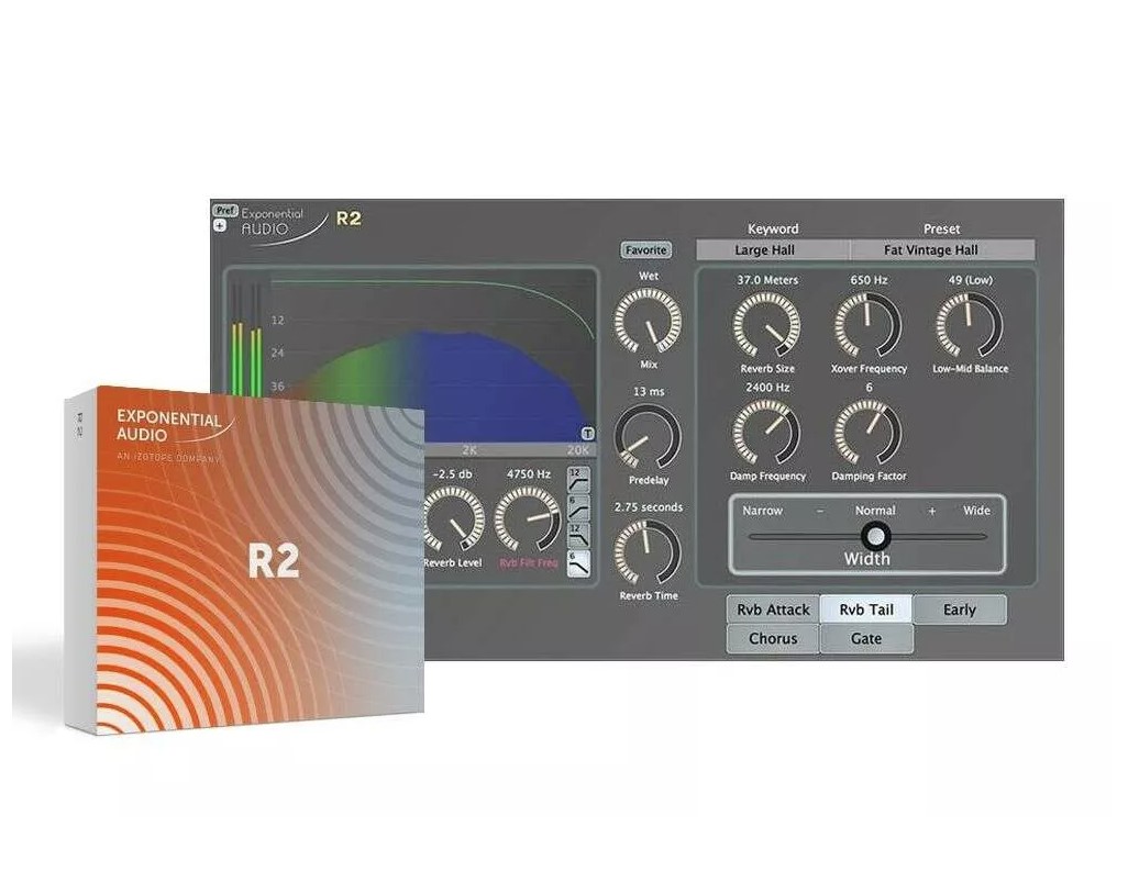 iZotope R2  Stereo  Reverb